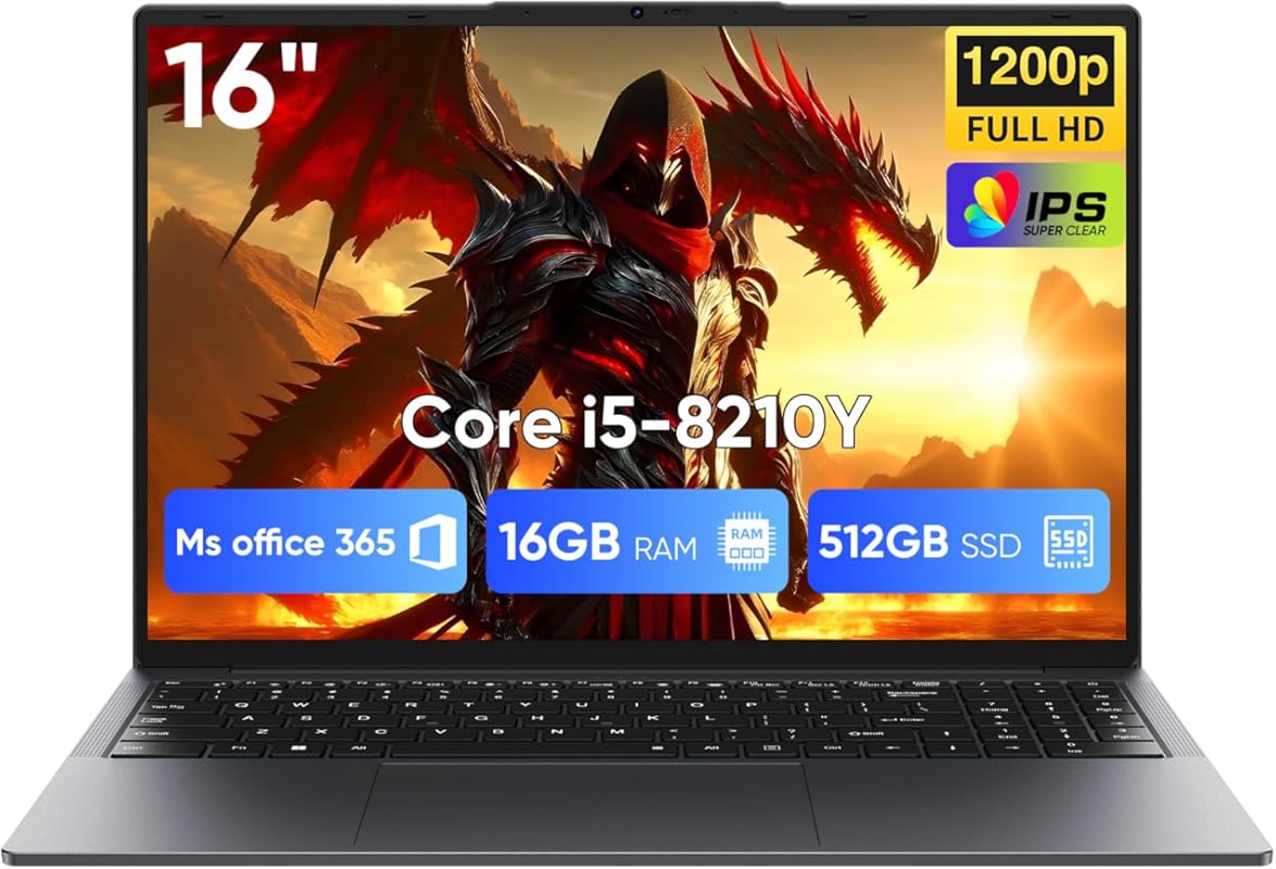 EYY 16‑Inch Laptop