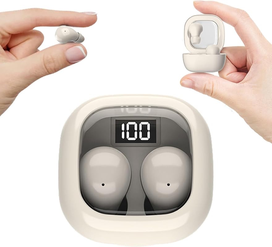Invisible Mini Sleep Earbuds for Side Sleepers – Tiny Low‑Profile Blue