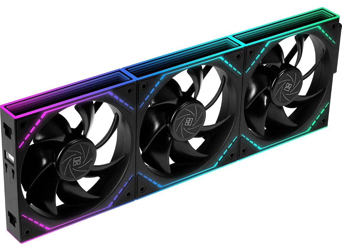 TL-M12Q X3 120mm Daisy Chain Case Fans ARGB Up to 2000RPM Infinite Mir