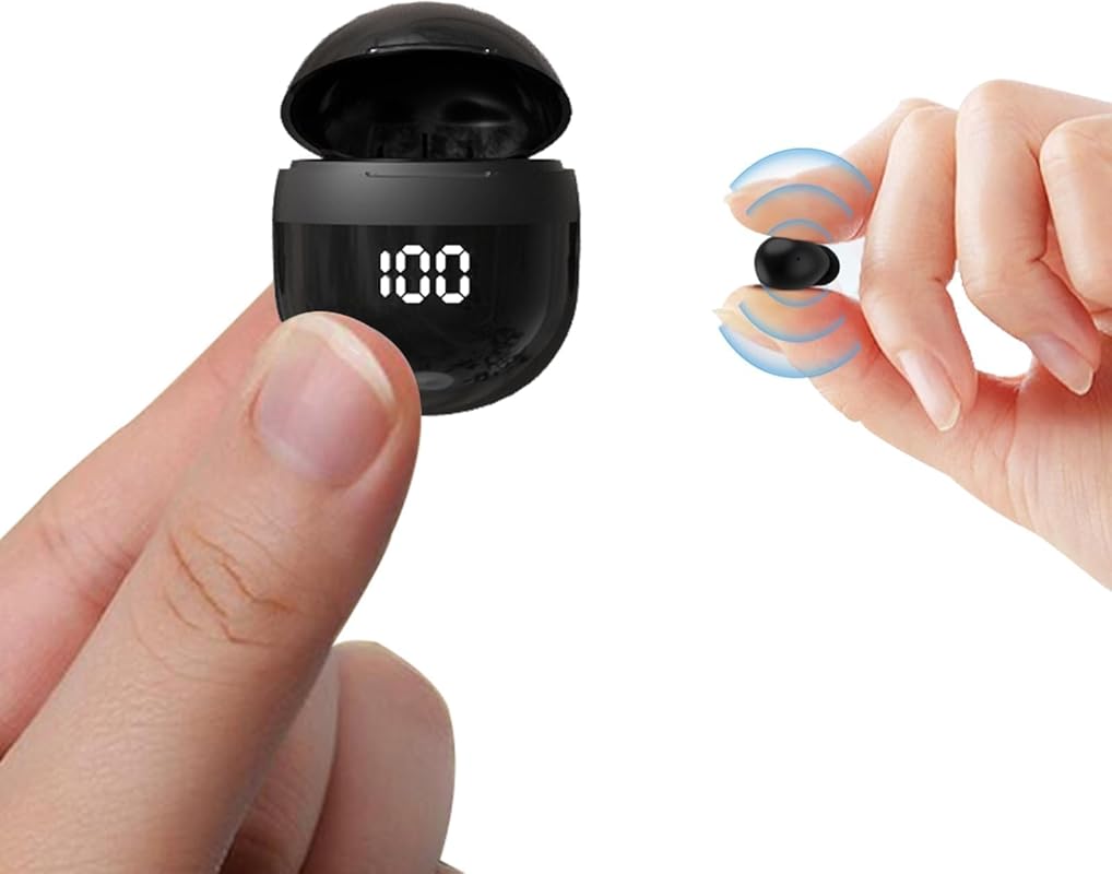 Yihou Invisible Mini Sleep Earbuds – Wireless Bluetooth, Low‑Profile D