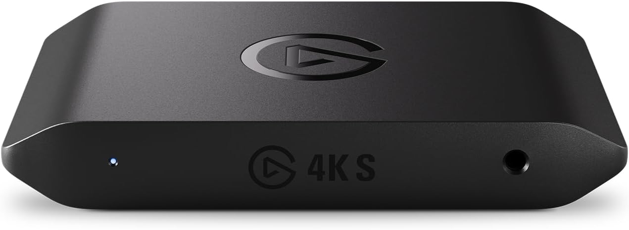 Elgato 4K S External Capture Card – 4K60, 1440p120, 1080p240 HDR10, VR