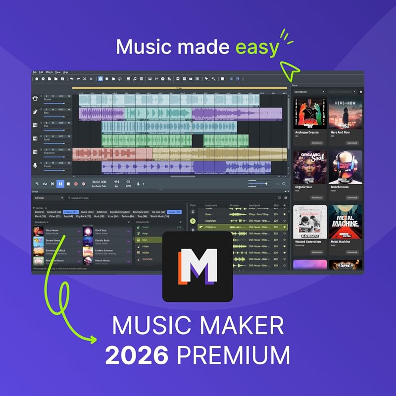 MUSIC MAKER 2026 Premium
