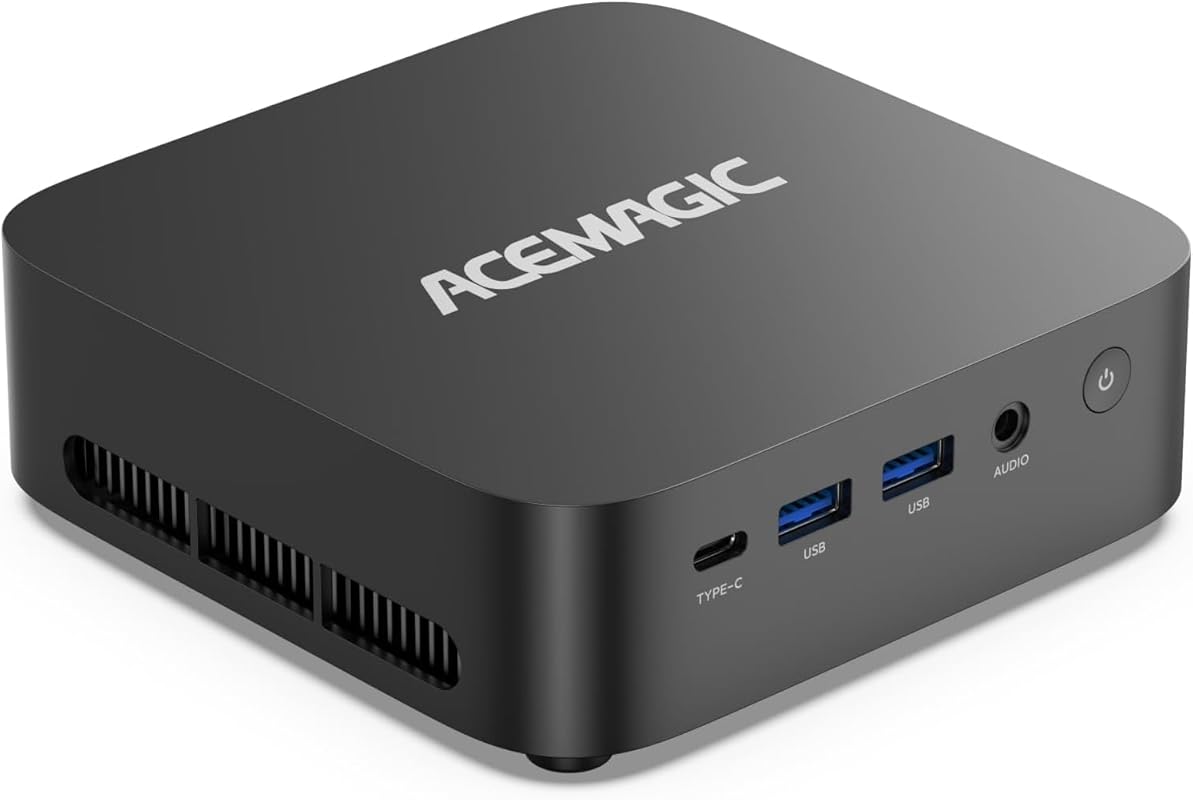 ACEMAGIC Mini PC, AMD Ryzen 7 7735HS up to 4.75 GHz, 24 GB RAM, 1 TB SSD