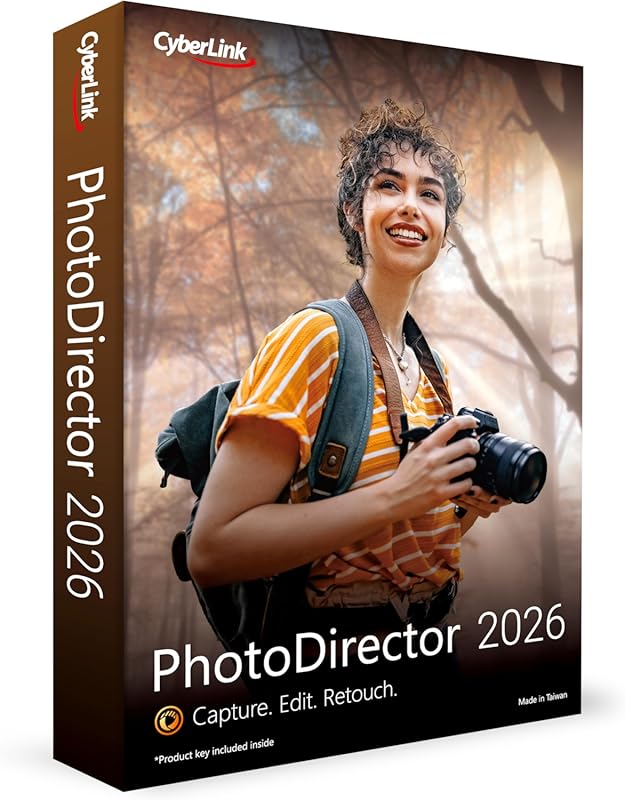 CyberLink PhotoDirector 2026 AI Photo Editing for Windows – Generative