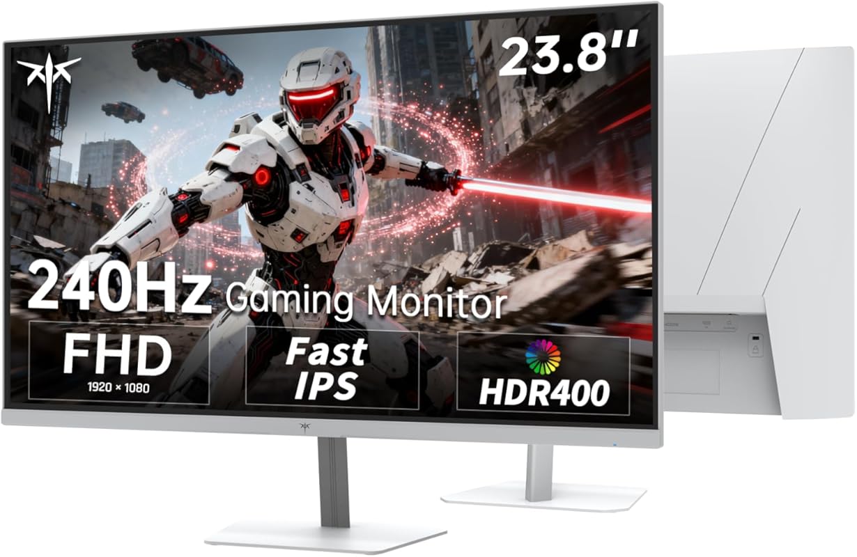 KTC 24‑Inch 240 Hz Gaming Monitor, Fast IPS 1 ms, HDR400, 116% sRGB, A