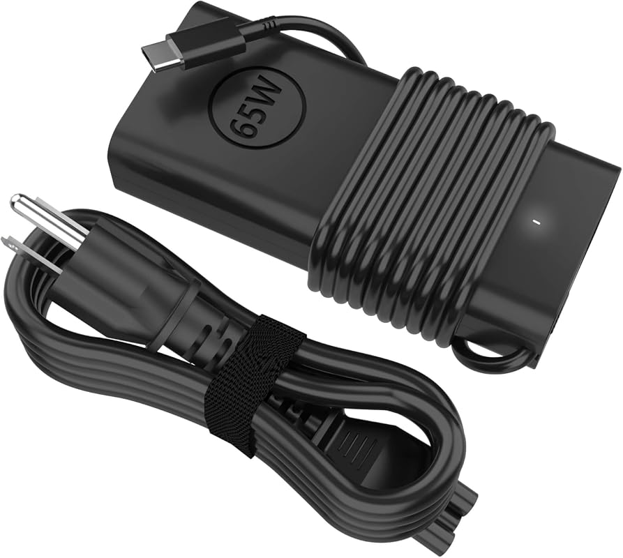 60W 65W USB-C AC Adapter Compatible with Dell Pro Inspiron Latitude XP