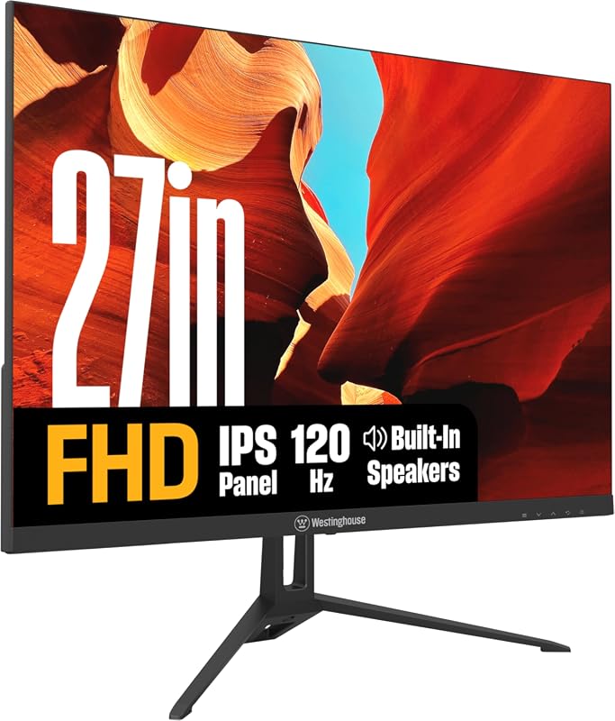 Westinghouse 27 Inch 120Hz IPS Gaming Monitor with HDR and Speakers