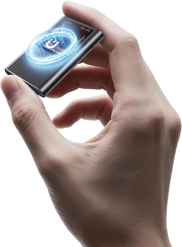 72GB Magnetic Voice Activated Recorder with DSP 5.0 AI Noise Reduction