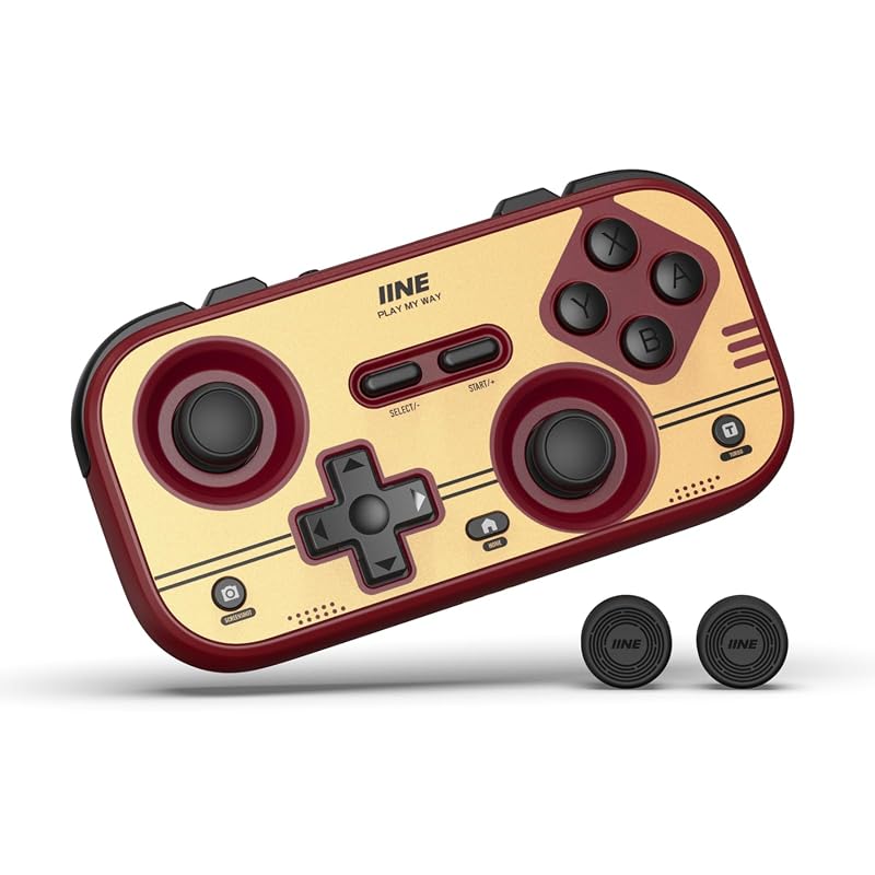 IINE Pocket Wireless Gamepad for Switch, Steam Deck, PC, iOS, Android