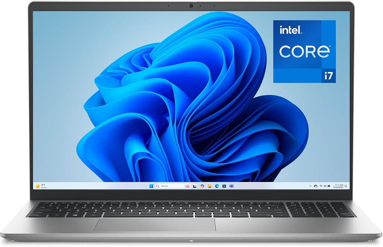 Dell 15 Laptop 15.6" FHD 120Hz, 13th Gen Intel Core i7-1355U, 16GB DDR