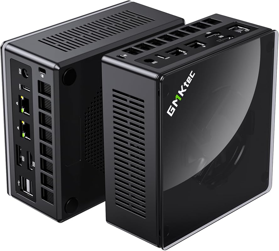 GMKtec K8 Plus Gaming Mini PC with AMD Ryzen 7 8845HS, 32 GB DDR5, 2 T