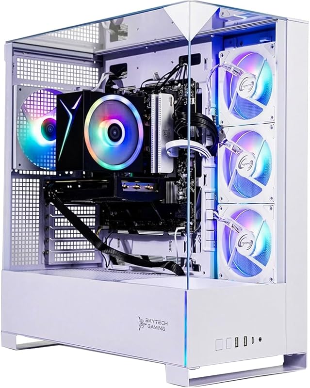 Skytech Archangel 5 Gaming PC with Ryzen 7 7700, RTX 5060, 32GB DDR5,