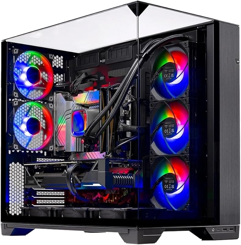 Skytech O11 Vision Gaming PC, AMD Ryzen 7 7800X3D 4.2 GHz, RTX 5060 Ti
