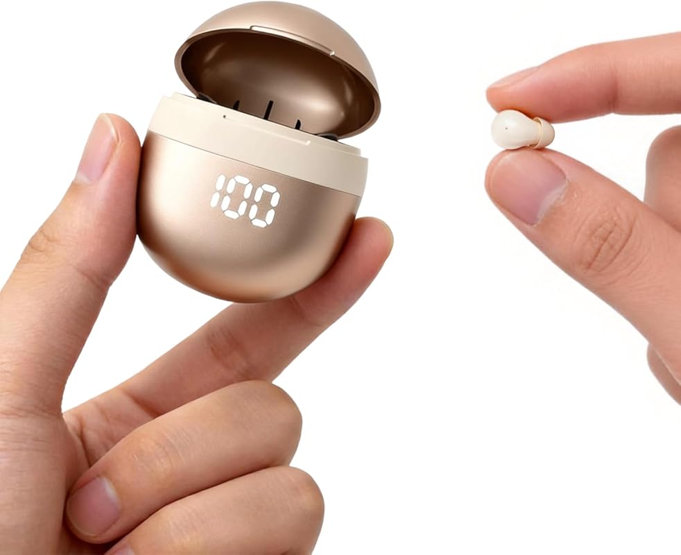Xmenha Invisible Mini Earbuds – Skin‑Tone Bluetooth, Ultra‑Tiny Low‑Pr