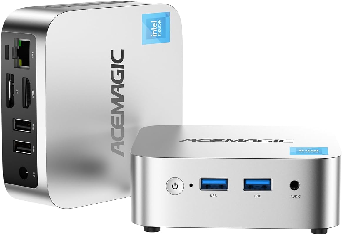 ACEMAGIC V1 Mini PC – Twin Lake N150, 16 GB DDR4, 1 TB SSD, Dual 4K Su