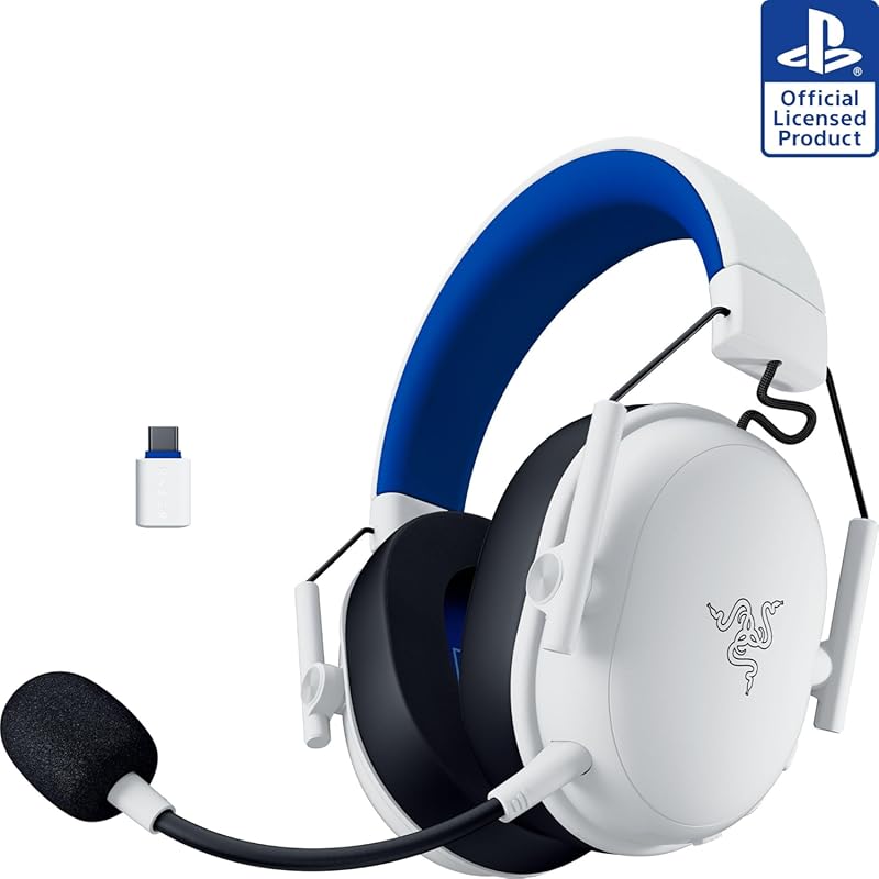 Razer BlackShark V3 X HyperSpeed Wireless Gaming Headset for PS5, 50mm