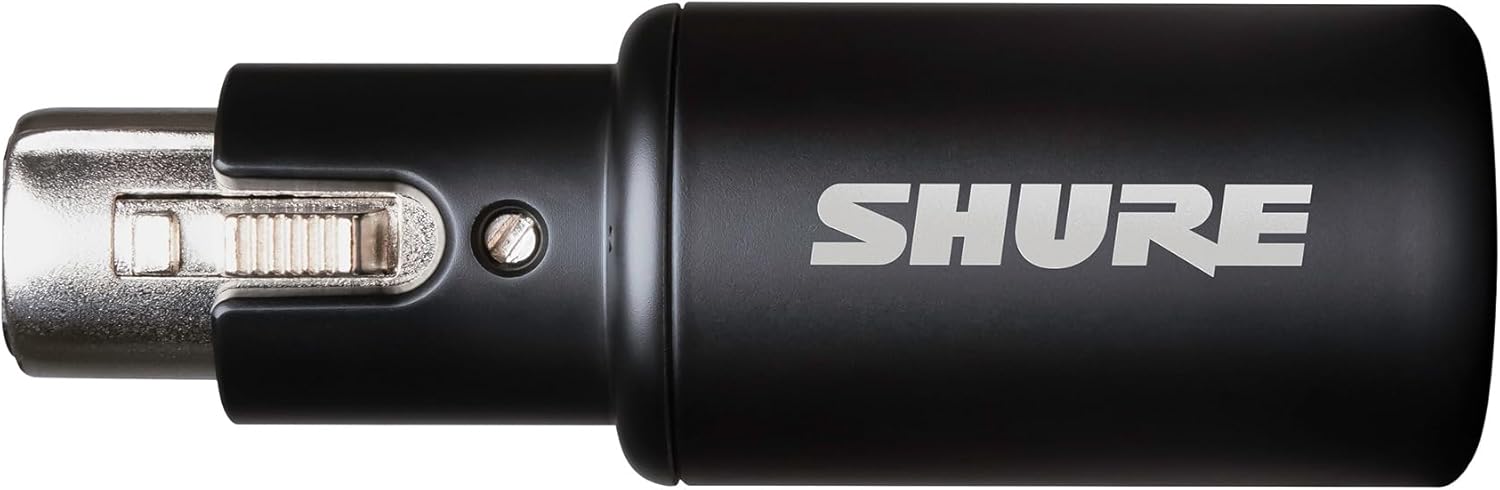 Shure MVX2U Gen 2 XLR‑to‑USB‑C Audio Interface – Apple MFi Certified,