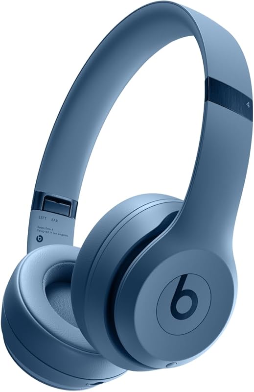 Beats Solo 4 Wireless On‑Ear Headphones – Metallic Gold, Bluetooth, Ap