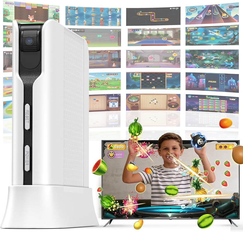 FWFX Motion Game Console – Video Games for TV or PC, Indoor Physical A