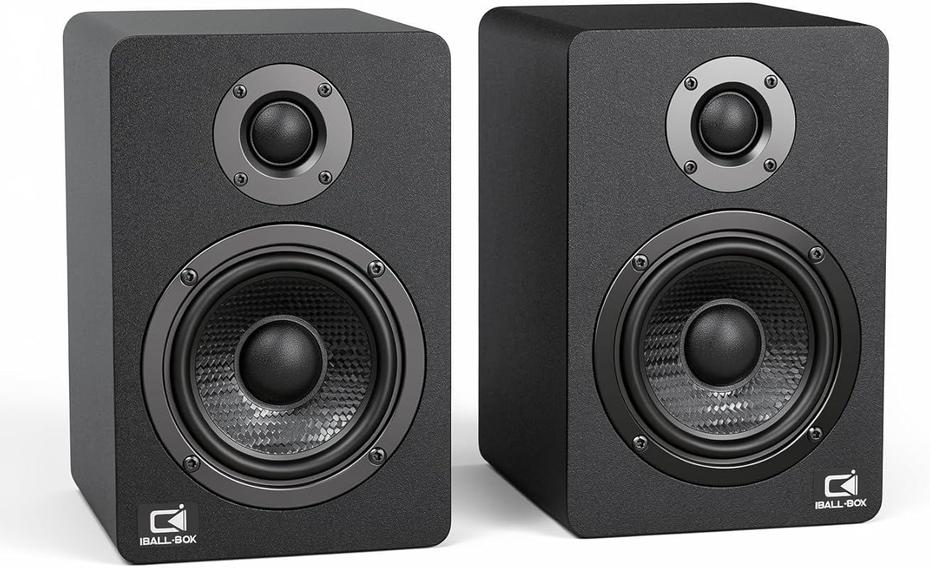 H1 60W Powered 2.0 Stereo Computer Speakers with Bluetooth