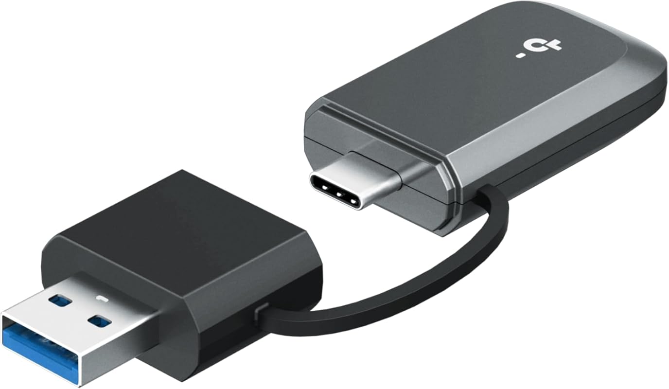TP-Link Archer TBE230U BE3600 Wi‑Fi 7 USB Adapter, Dual‑Band USB‑C & U