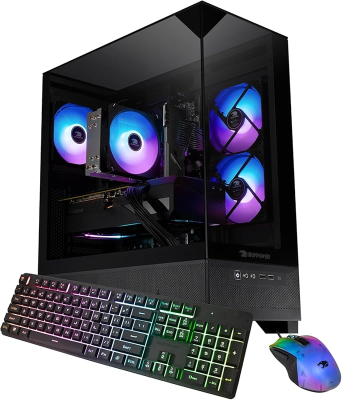 iBUYPOWER Element SE Gaming Desktop, AMD Ryzen 5 5500, Radeon RX 6500X