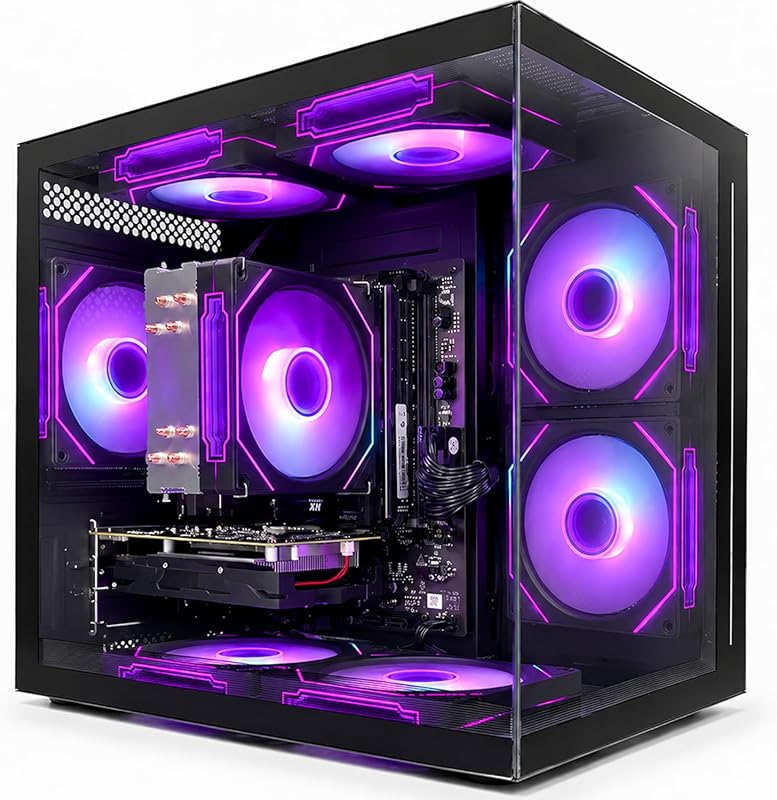 Prebuilt Gaming Desktop with Ryzen 5 4500, RX 560