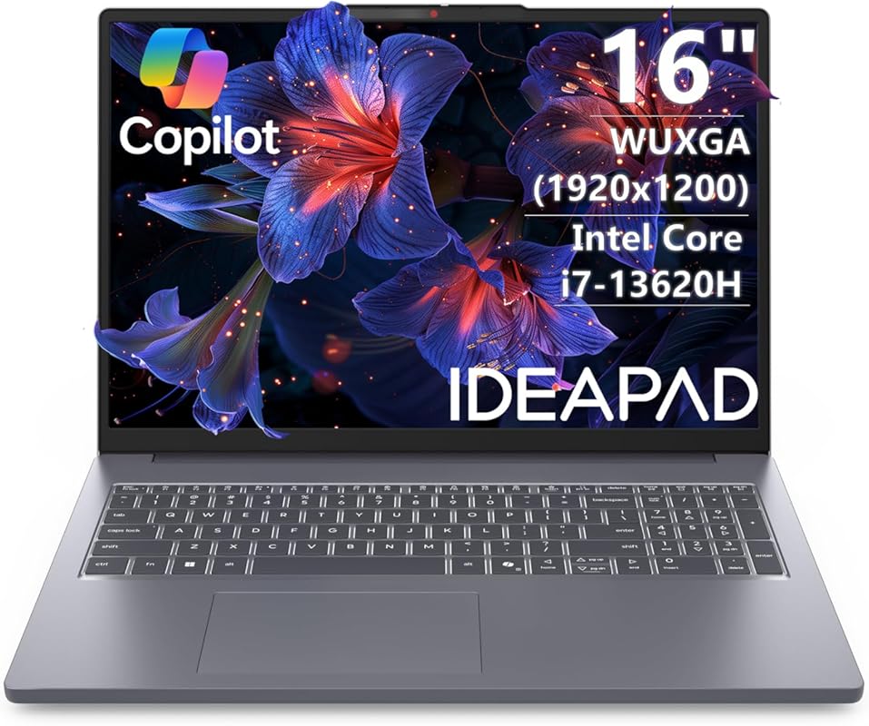 Lenovo 16" Premium Laptop, Intel Core i7-13620H, 16GB DDR5, 512GB SSD,