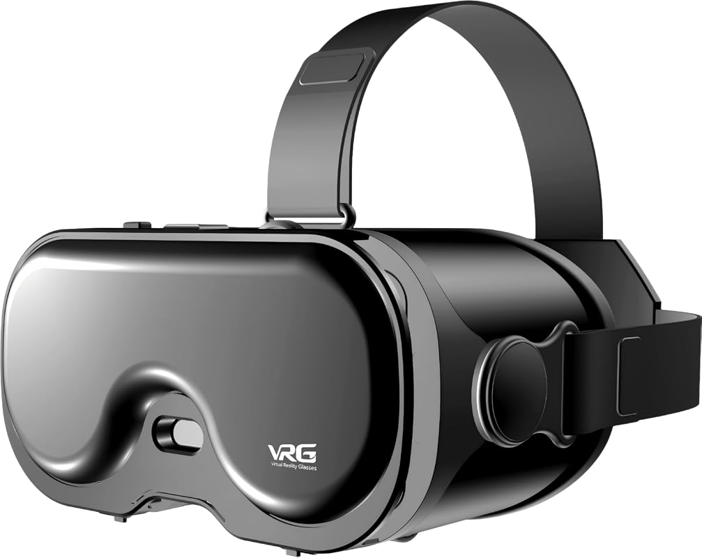 VR Headset for iPhone & Samsung Android Phones with HD Lenses & 120° F