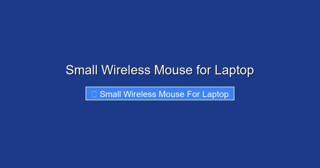 Small Wireless Mouse for Laptop