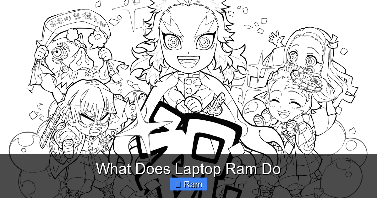 What Does Laptop Ram Do