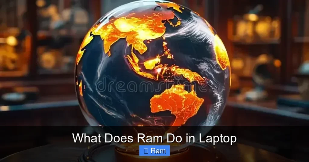 What Does Ram Do in Laptop