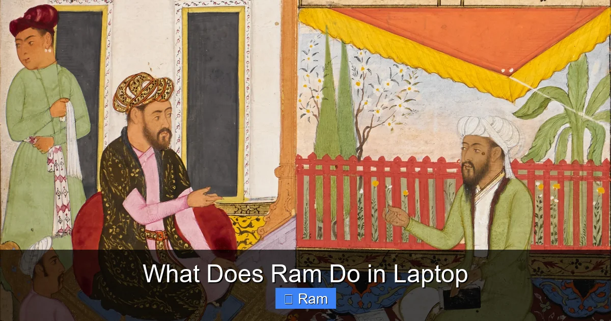 What Does Ram Do in Laptop