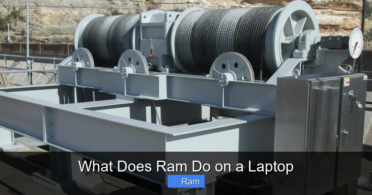 What Does Ram Do on a Laptop