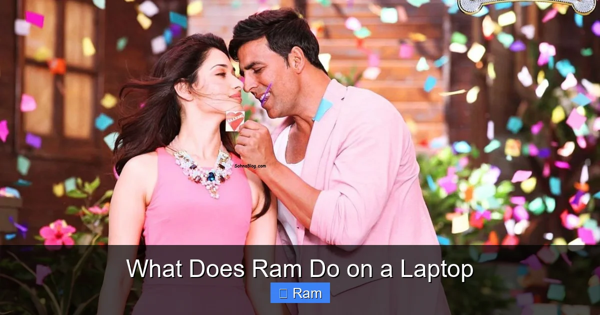 What Does Ram Do on a Laptop