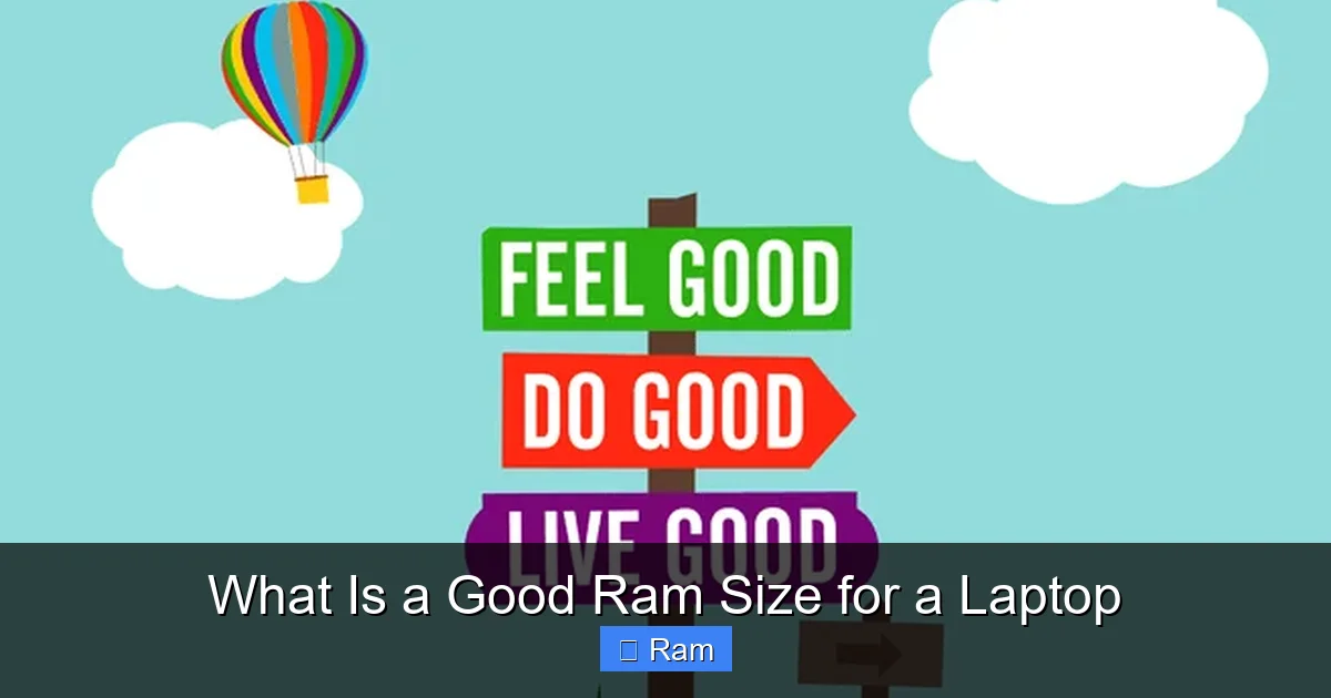 What Is a Good Ram Size for a Laptop