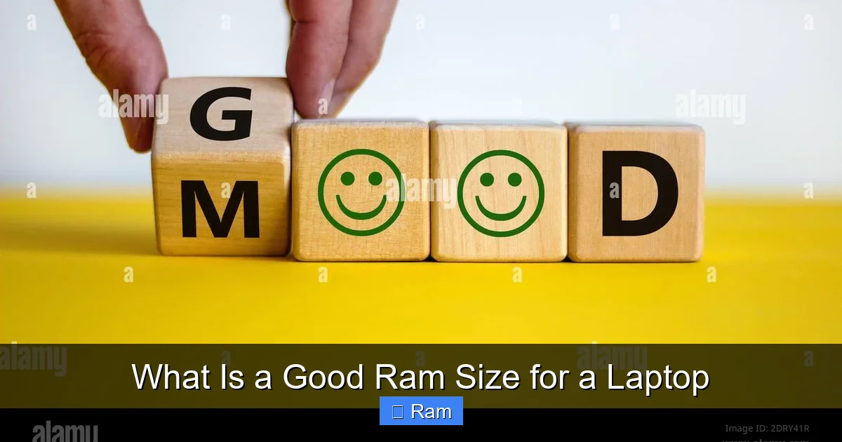What Is a Good Ram Size for a Laptop