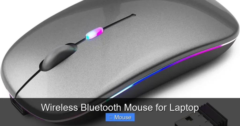 Wireless Bluetooth Mouse for Laptop