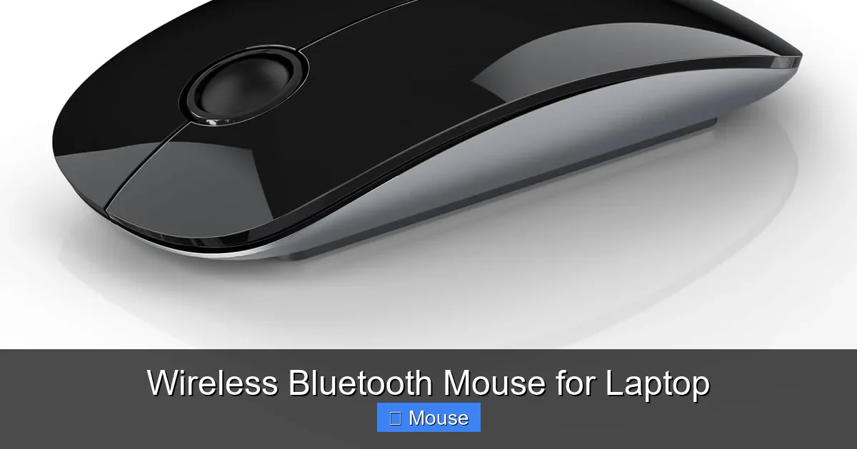 Wireless Bluetooth Mouse for Laptop