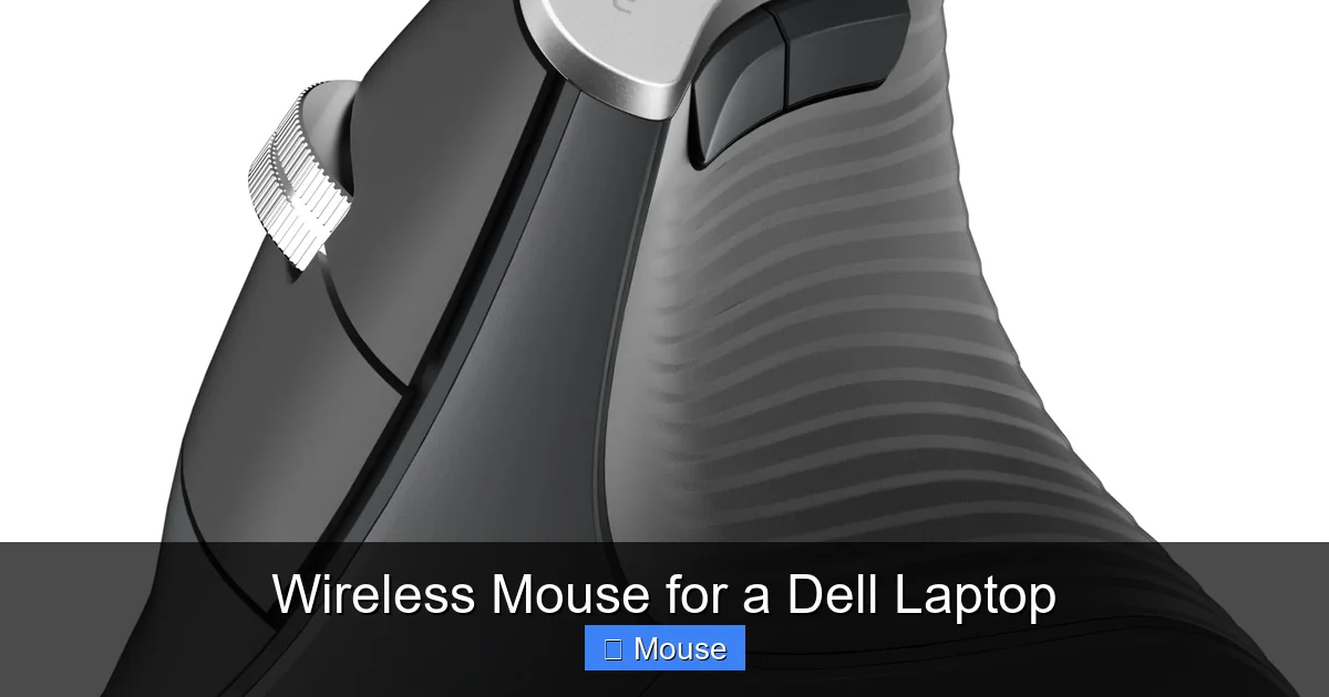 Wireless Mouse for a Dell Laptop