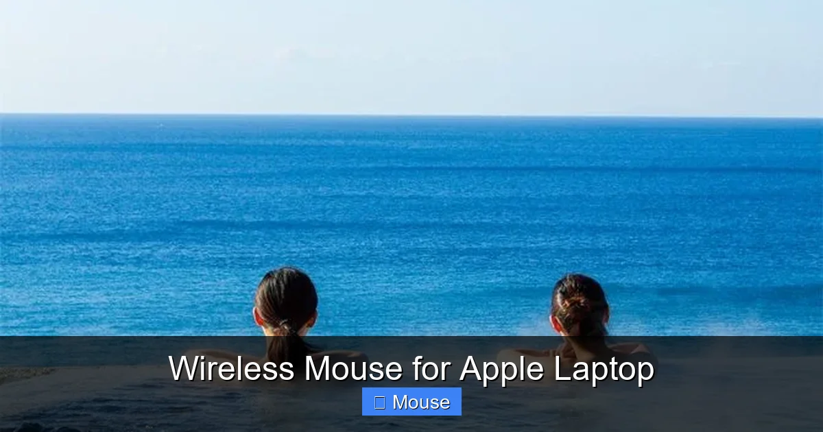 Wireless Mouse for Apple Laptop