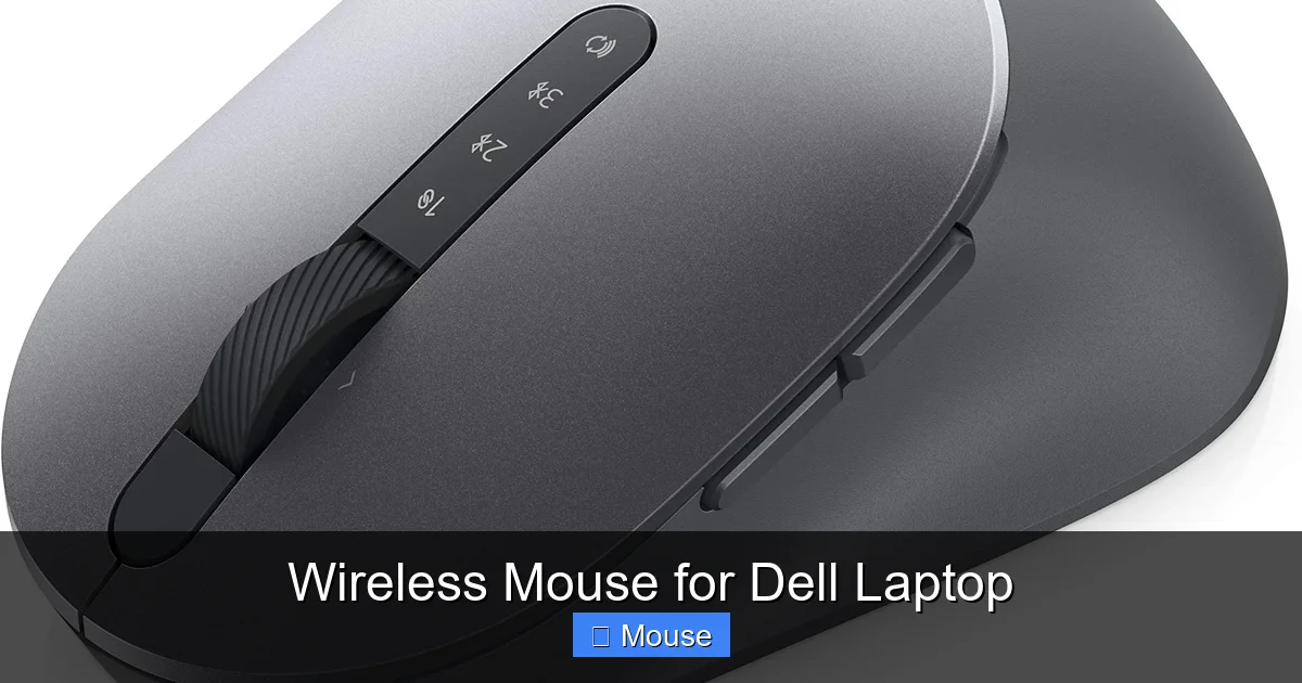 Wireless Mouse for Dell Laptop