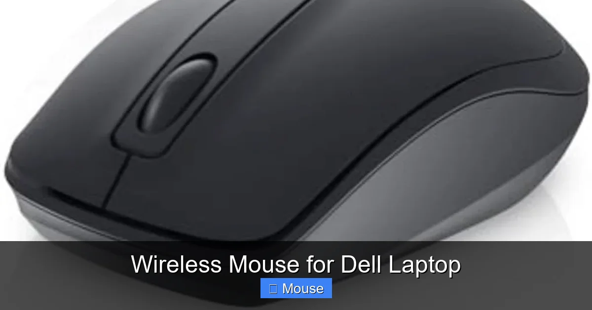 Wireless Mouse for Dell Laptop