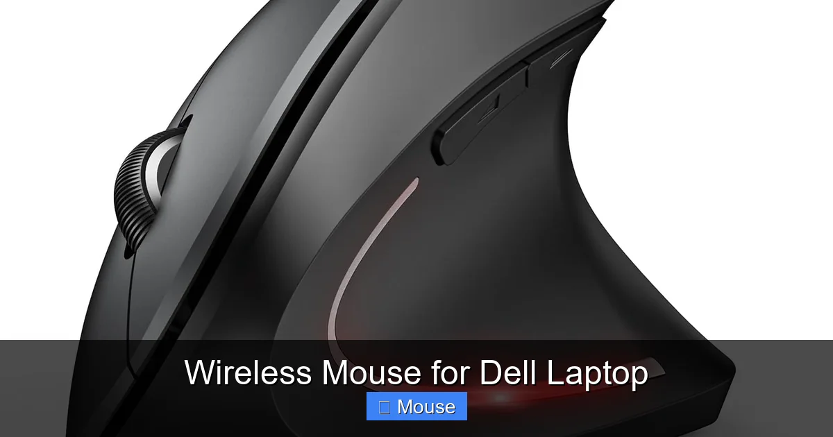 Wireless Mouse for Dell Laptop