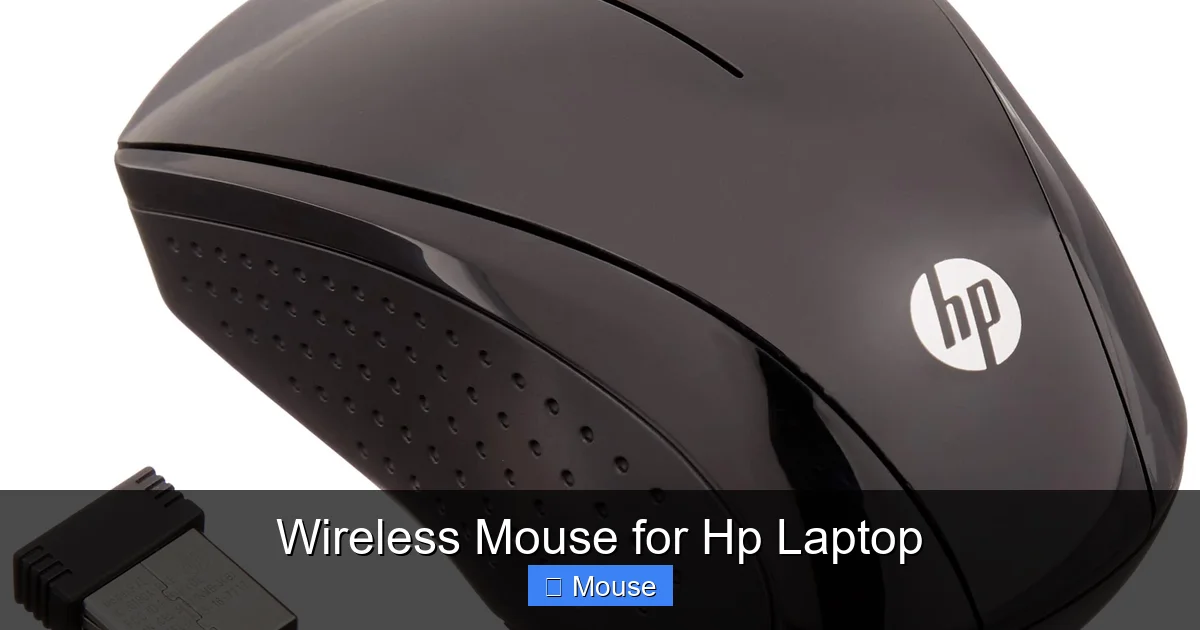 Wireless Mouse for Hp Laptop