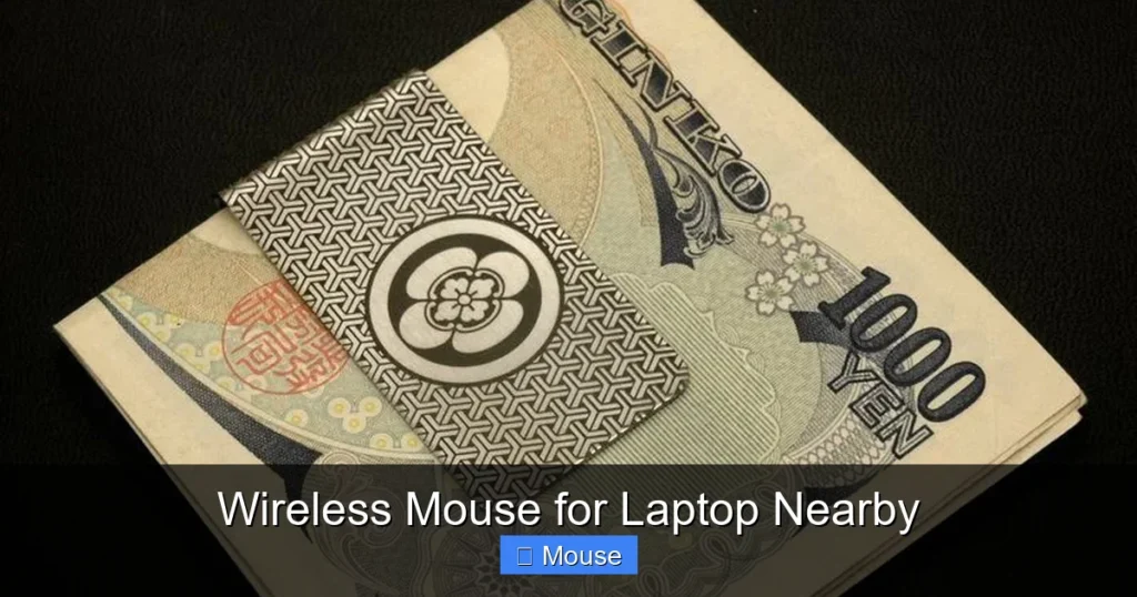 Wireless Mouse for Laptop Nearby