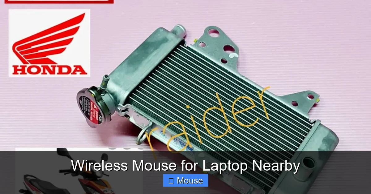 Wireless Mouse for Laptop Nearby