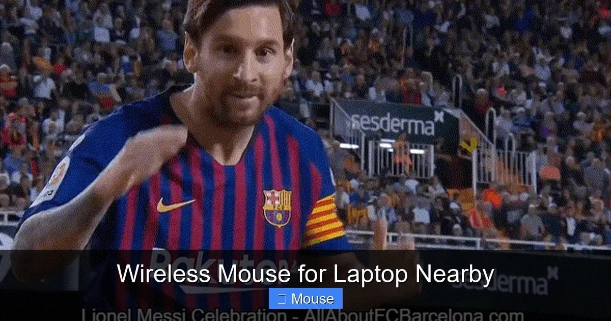 Wireless Mouse for Laptop Nearby