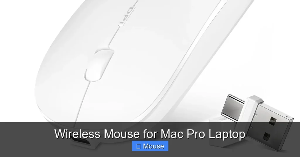 Wireless Mouse for Mac Pro Laptop