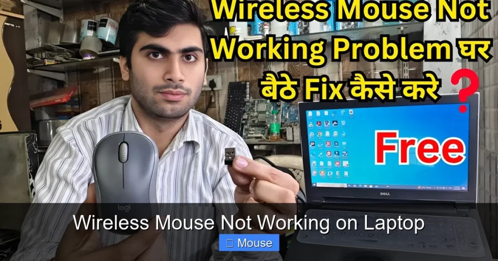 Wireless Mouse Not Working on Laptop
